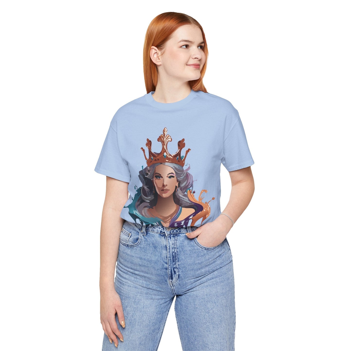 Queen Graphic T Shirt Unisex Adelpha Art Design Tee Premium Quality Jersey Short Sleeve