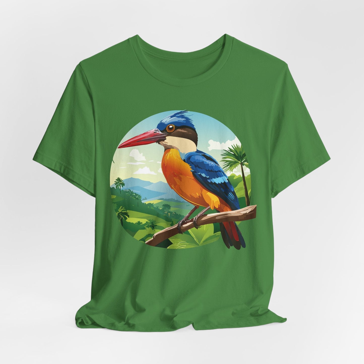 Unisex Animal Shirt With Art Design Featuring Wild Animals Jersey Short Sleeve Tee