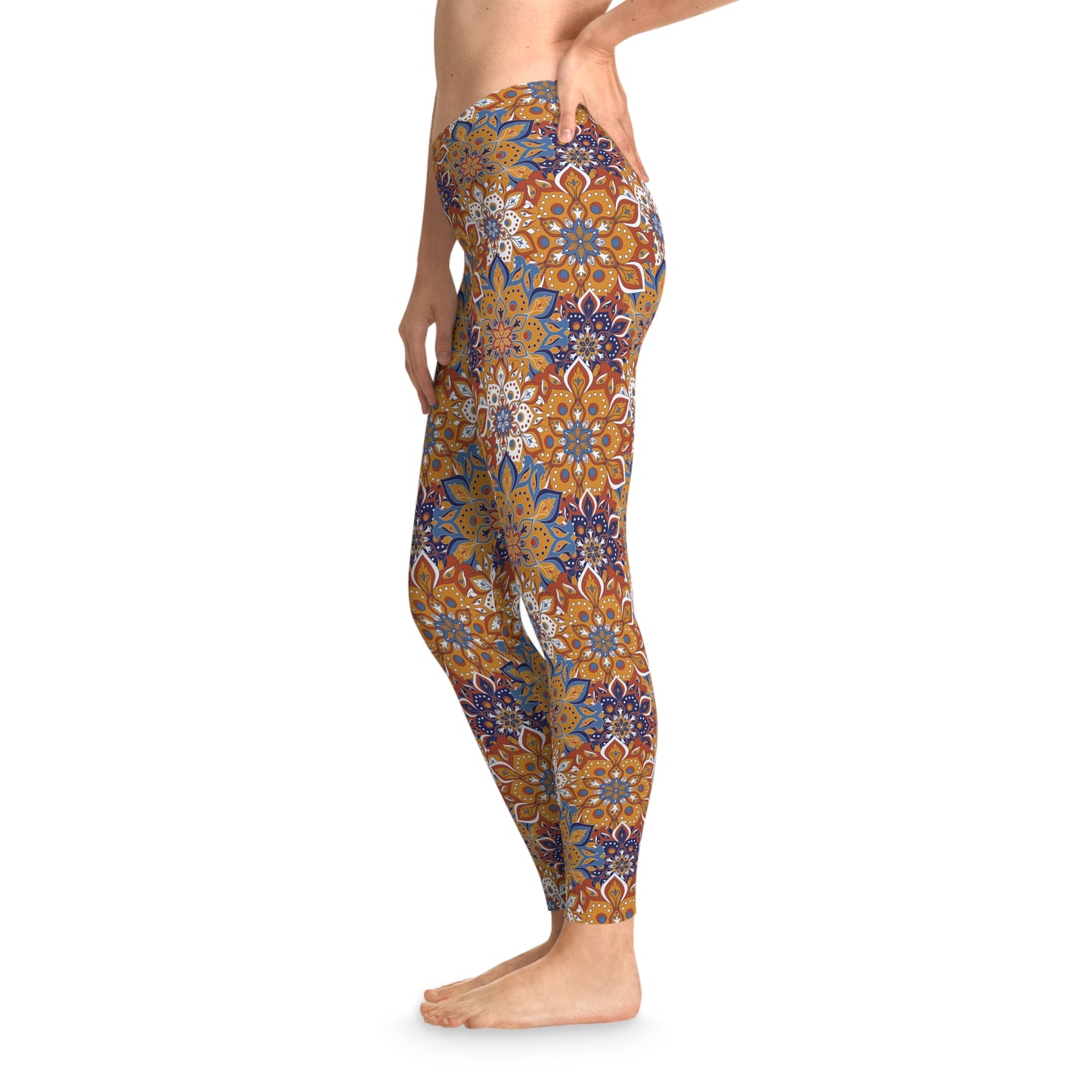 Leggings con estampado tradicional