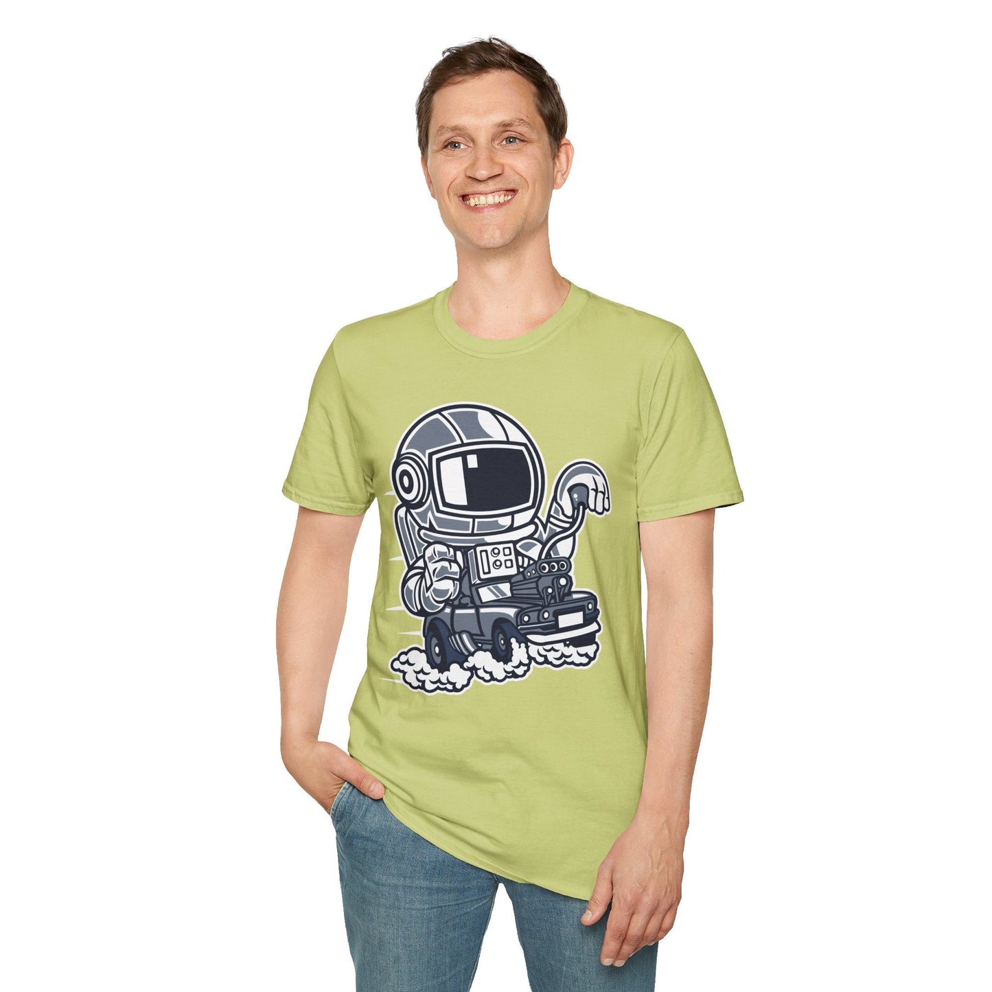 Cartoon T Shirt Animation T Shirt Funny Tee Unisex Softstyle 64000 Gildan 100 Percent Cotton