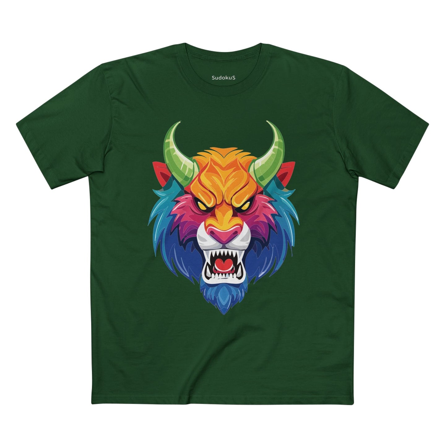 Cartoon Monsters Graphic Unisex 100 Cotton Staple Tee 22