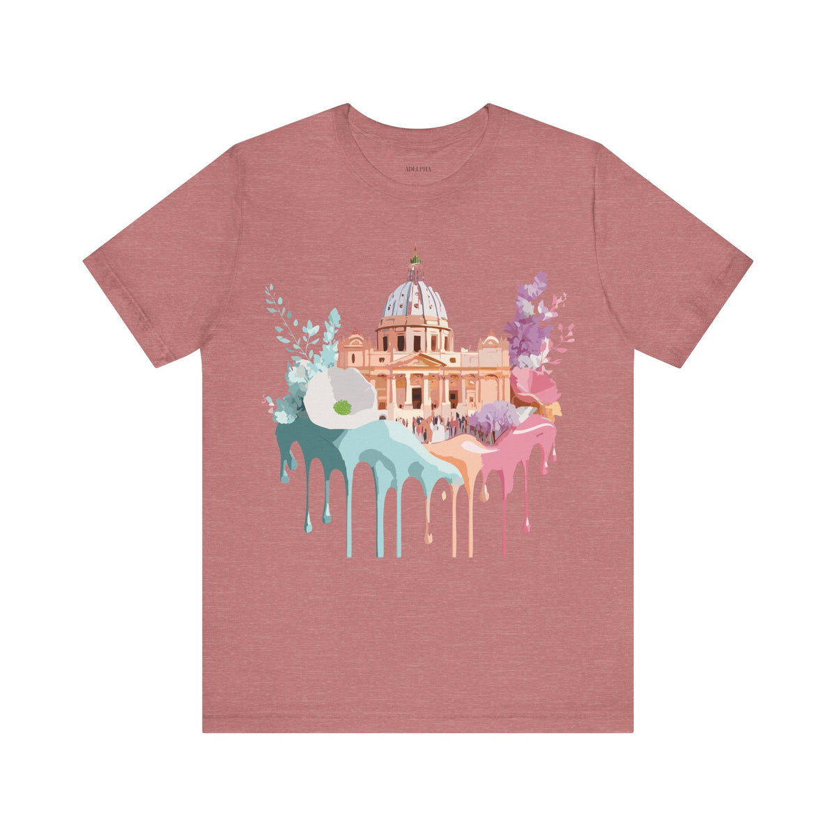 Unisex Cotton Bella+Canvas Tee with Rome