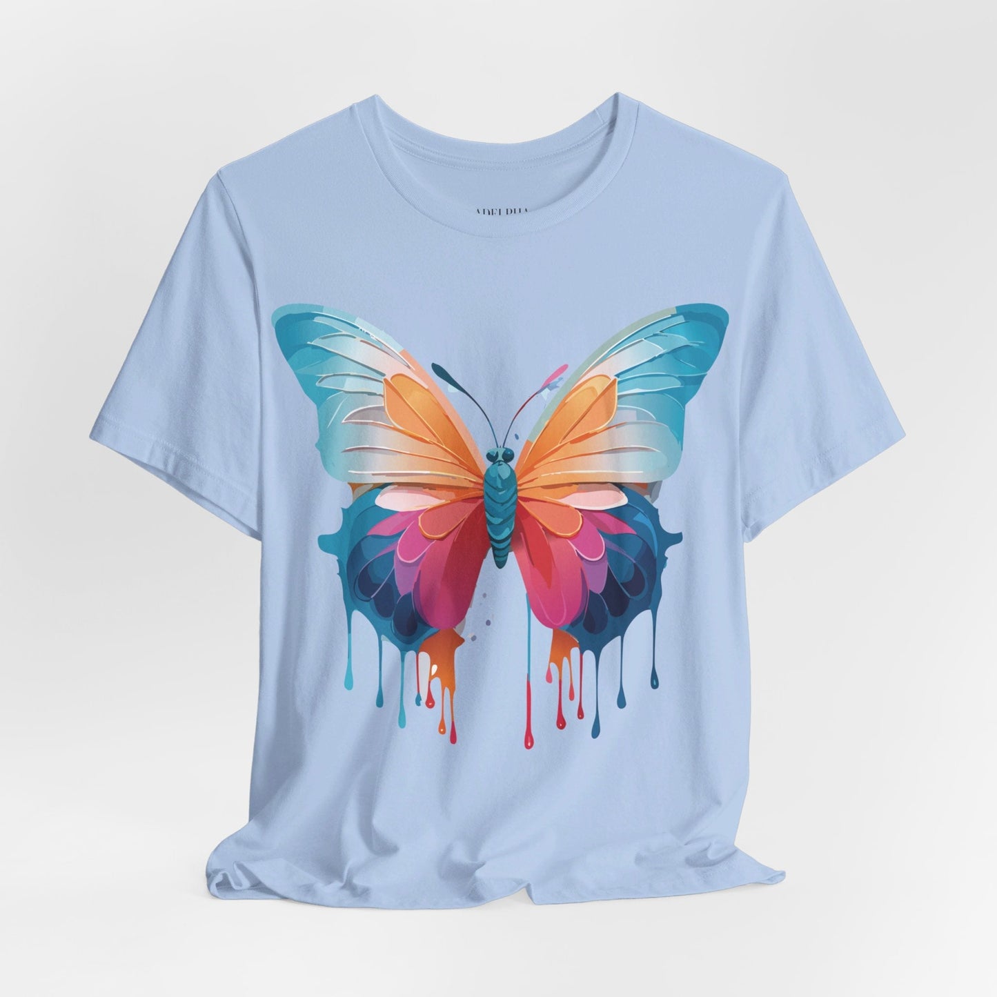 Butterfly Graphic T Shirt Unisex Adelpha Art Design Vintage Inspired Shirt