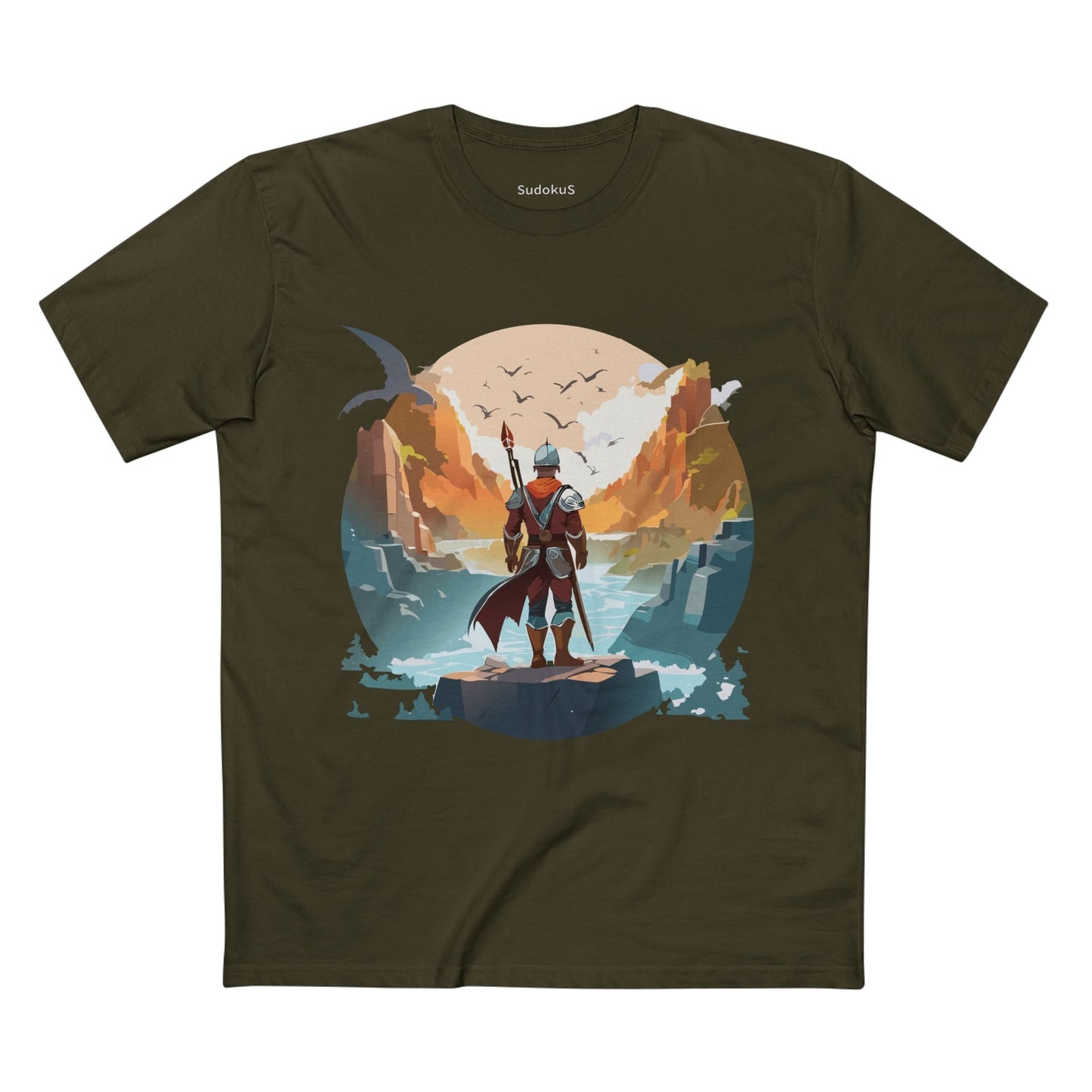 Adventures Graphic Unisex 100 Cotton Staple Tee 18