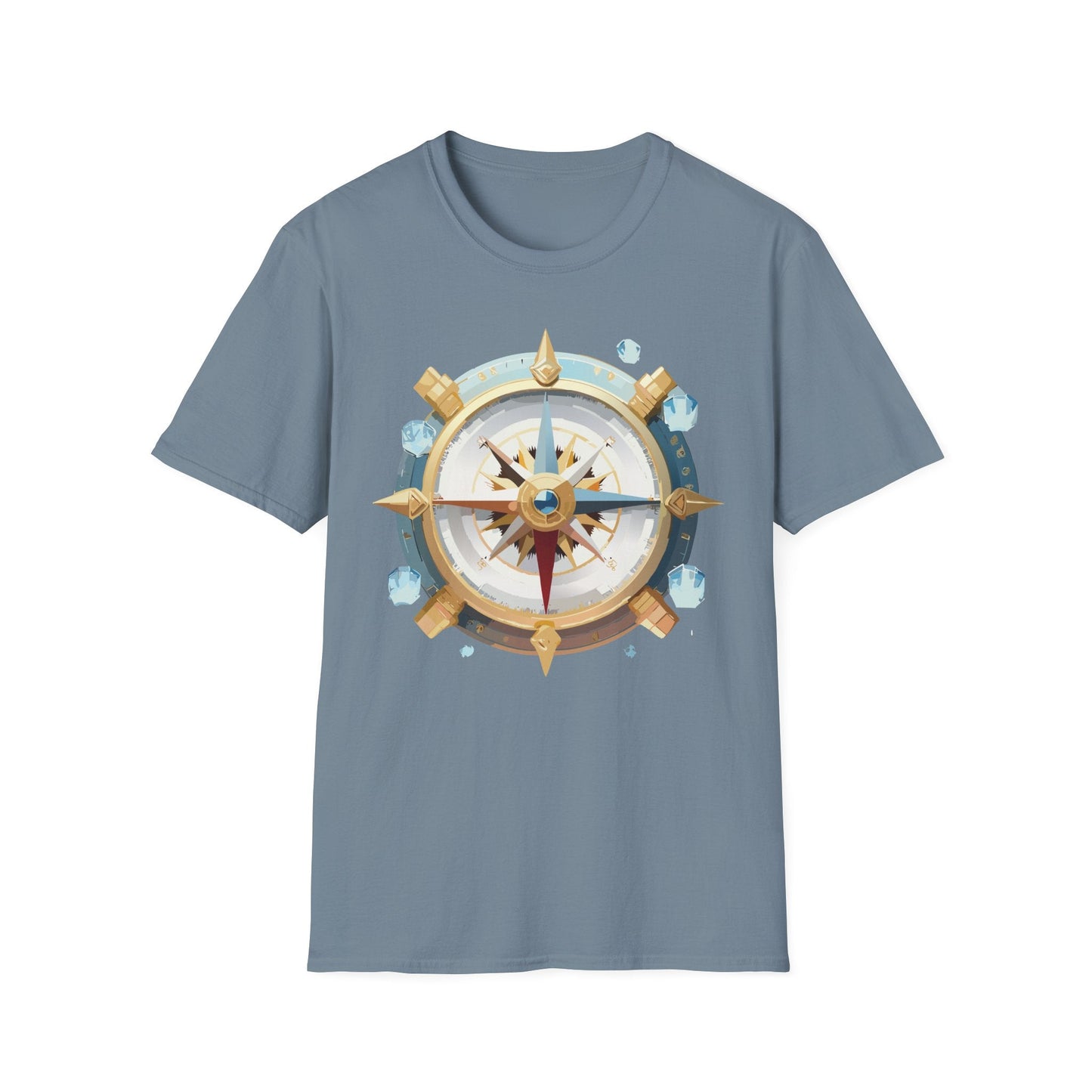 Compass Navigator Graphic Tee Unisex 100 Cotton 28