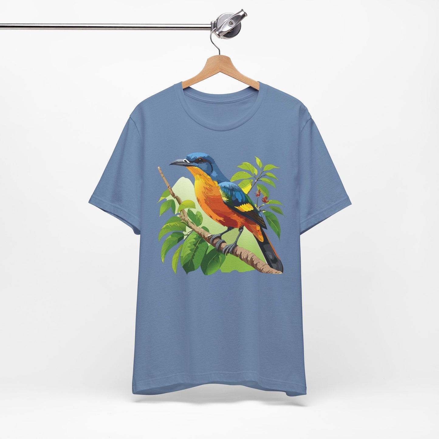 Unisex Animal Design Tee Shirt With Wildlife Graphics For Casual Everyday Wear And Comfort