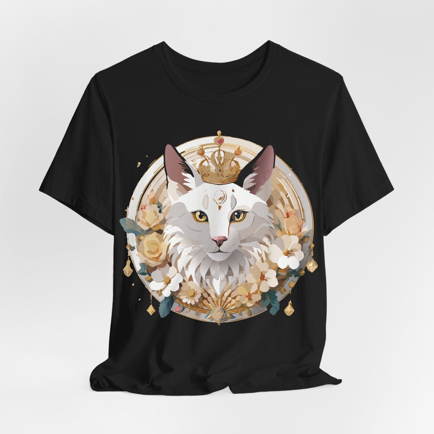 Medallion Graphic Unisex 100 Cotton Vintage Animal Medal Artwork Tee 38