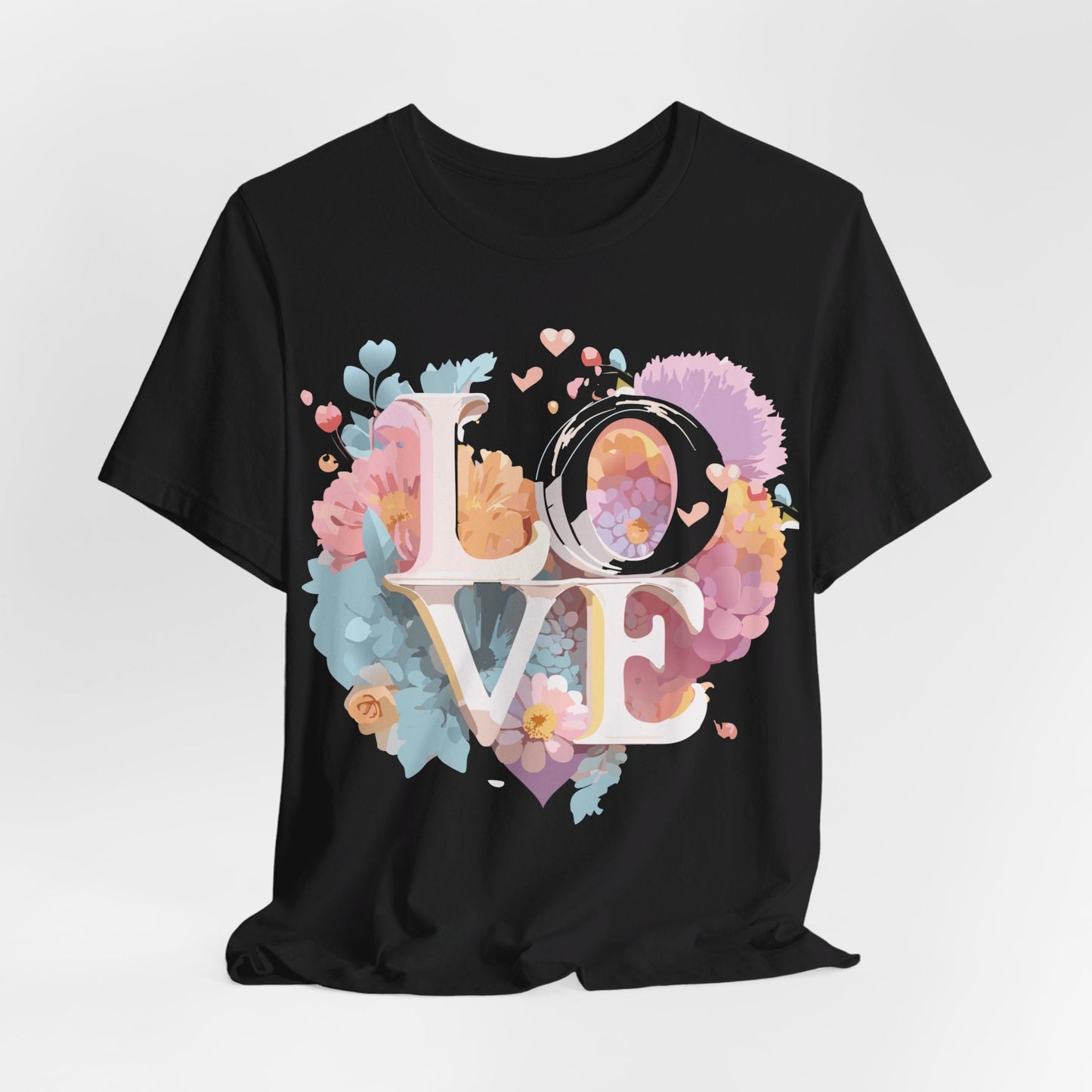 Valentine Graphic Tee Unisex Jersey Short Sleeve Art Design By Adelpha Vintage Artwork