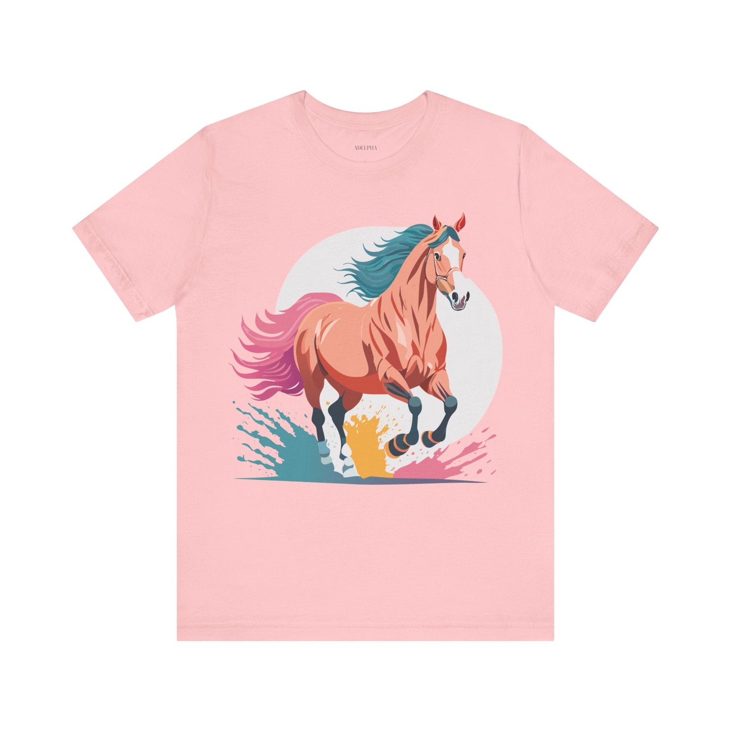 Horse Graphic Unisex 100 Cotton Vintage Animal Art T-Shirt 19