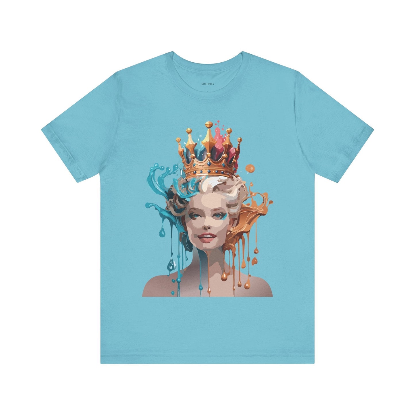 Queen Woman Portrait Graphic Unisex 100 Cotton Vintage Artwork Tee 28