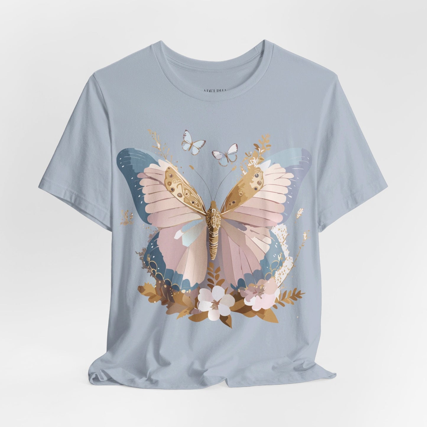 Adelpha Vintage Inspired Butterfly Graphic Tee Unisex Short Sleeve