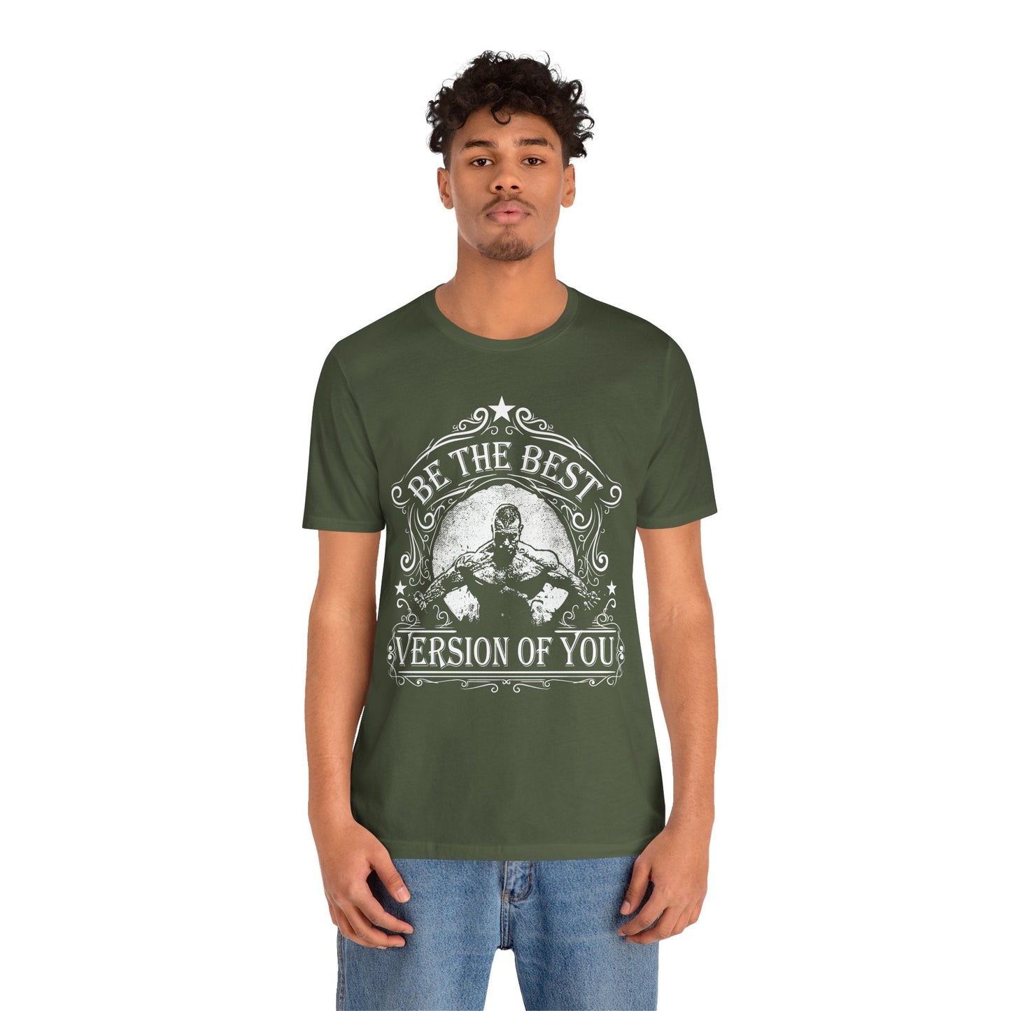 Be The Best Version Of You T-Shirt Motivational Fitness Tee