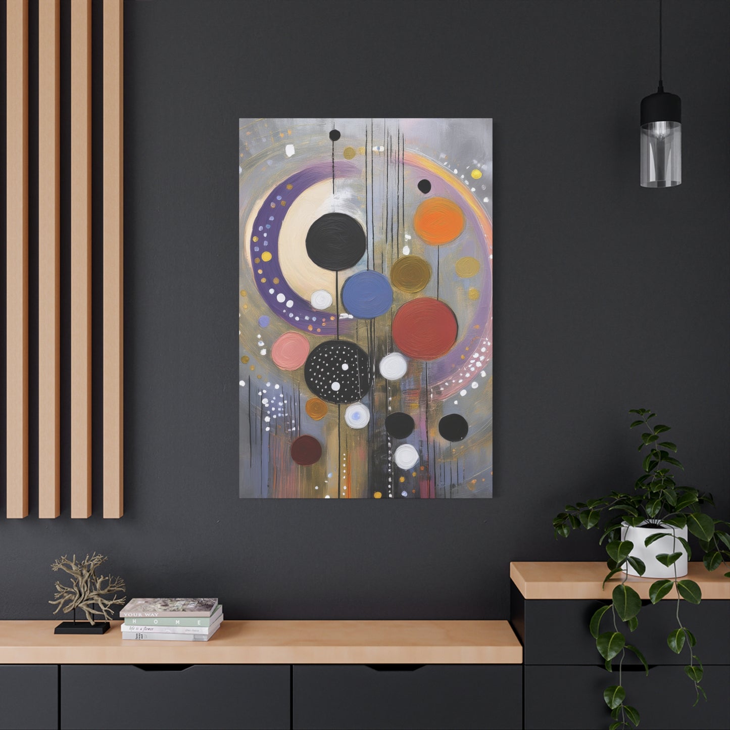 Abstract Oil Painting Print Canvas 20x24,20x30,24x30 24x32,24x36,30x40 32x48,36x48,40x60 Pine-Wood Inner Frame ABS-107