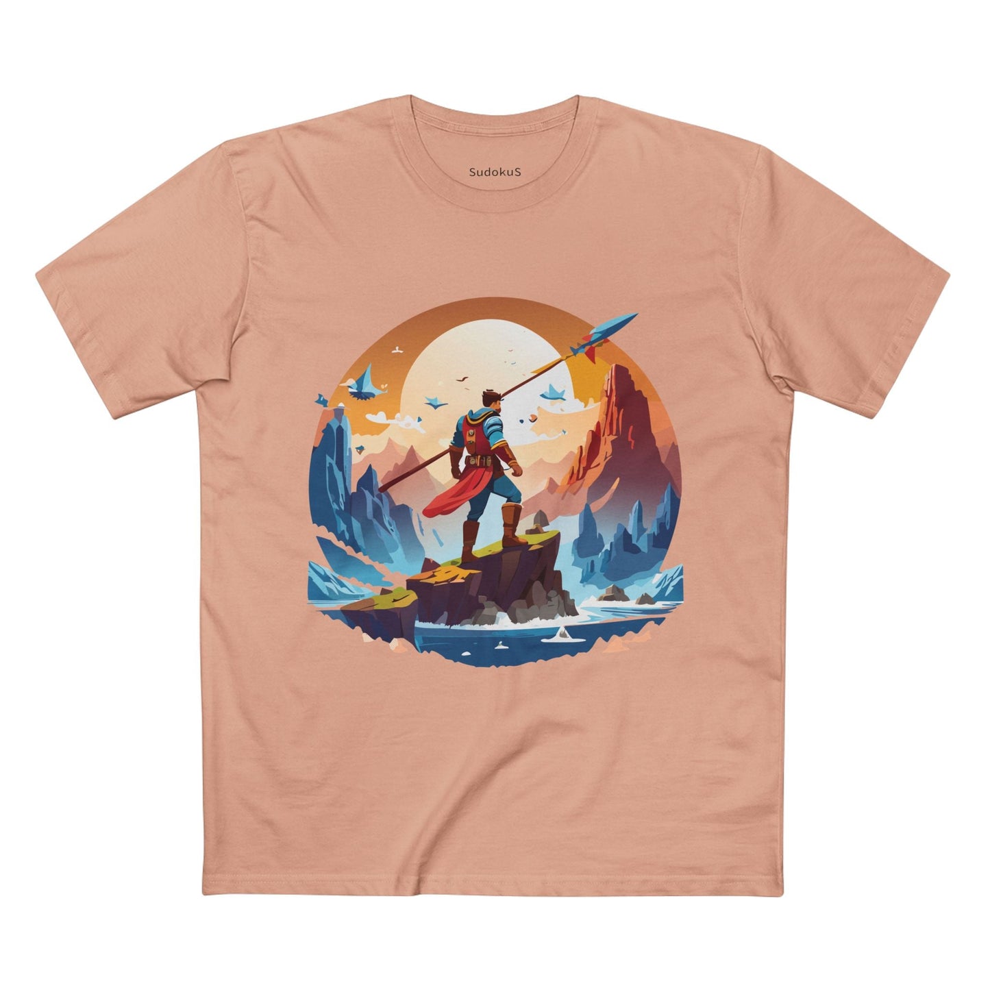 Adventures Graphic Unisex 100 Cotton Staple Tee 12