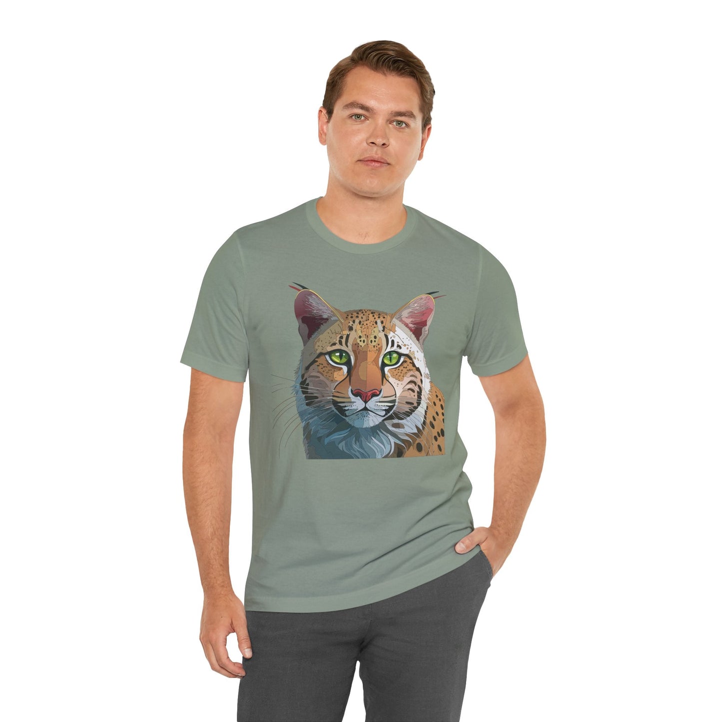 Unisex Animal Shirt With Animals Art Design Tee Wild Animals Shirt For Men Women