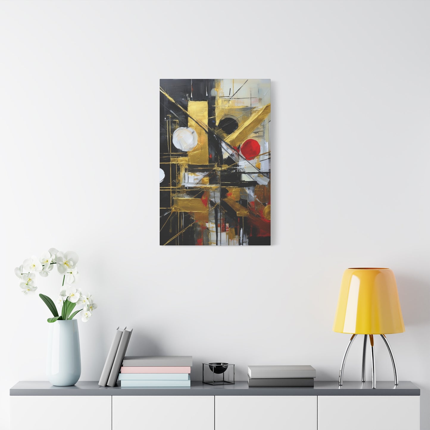 Abstract Oil Painting Print Canvas 20x24,20x30,24x30 24x32,24x36,30x40 32x48,36x48,40x60 Pine-Wood Inner Frame ABS-185