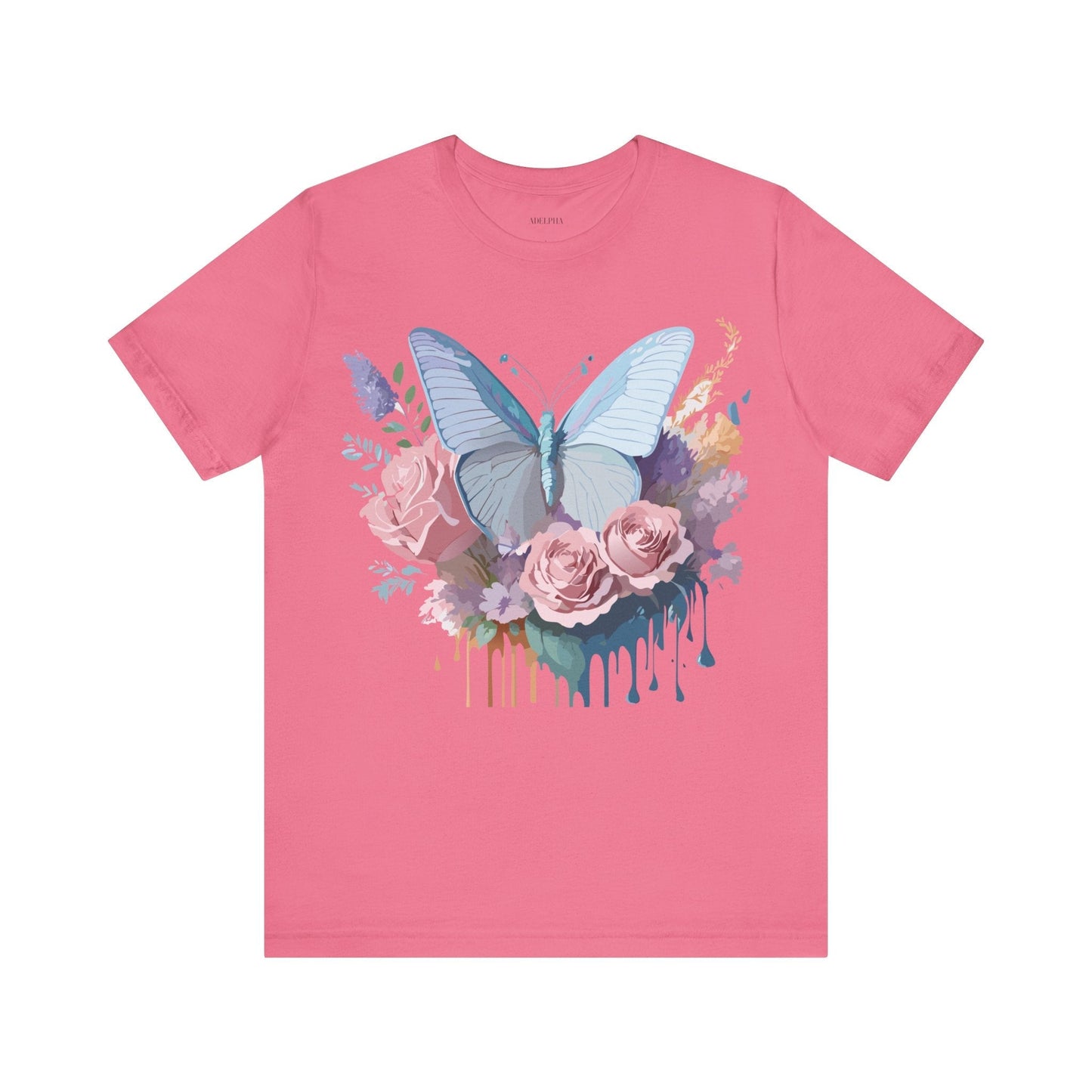 Butterfly Graphic Tee Unisex Jersey Shirt Adelpha Vintage Art Design