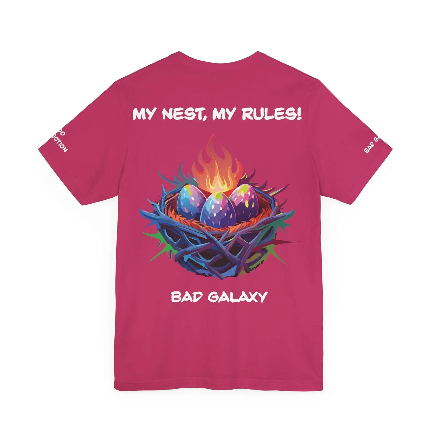 Animal T Shirt by Bad Galaxy 100 Cotton Eco Friendly Inks Made in USA Durable Stitching