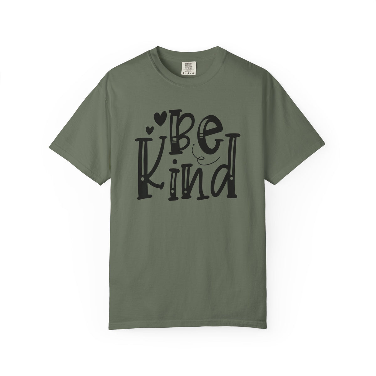 Be Kind Positive Message Unisex Comfort Colors Garment-Dyed Heavyweight 100 Cotton Art Design T-Shirt w49