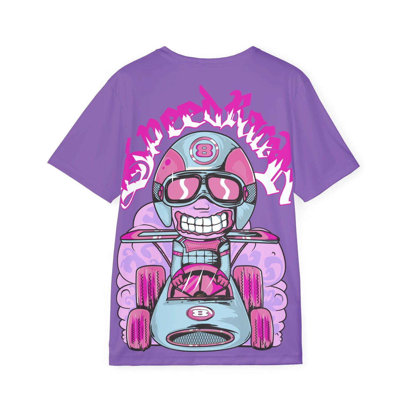 Be19 Fun Graphic T-Shirt, Art Design Poly Shirt, All Over Print Graphic Tee, Funny Print T-Shirt, Funny Cartoon Tee