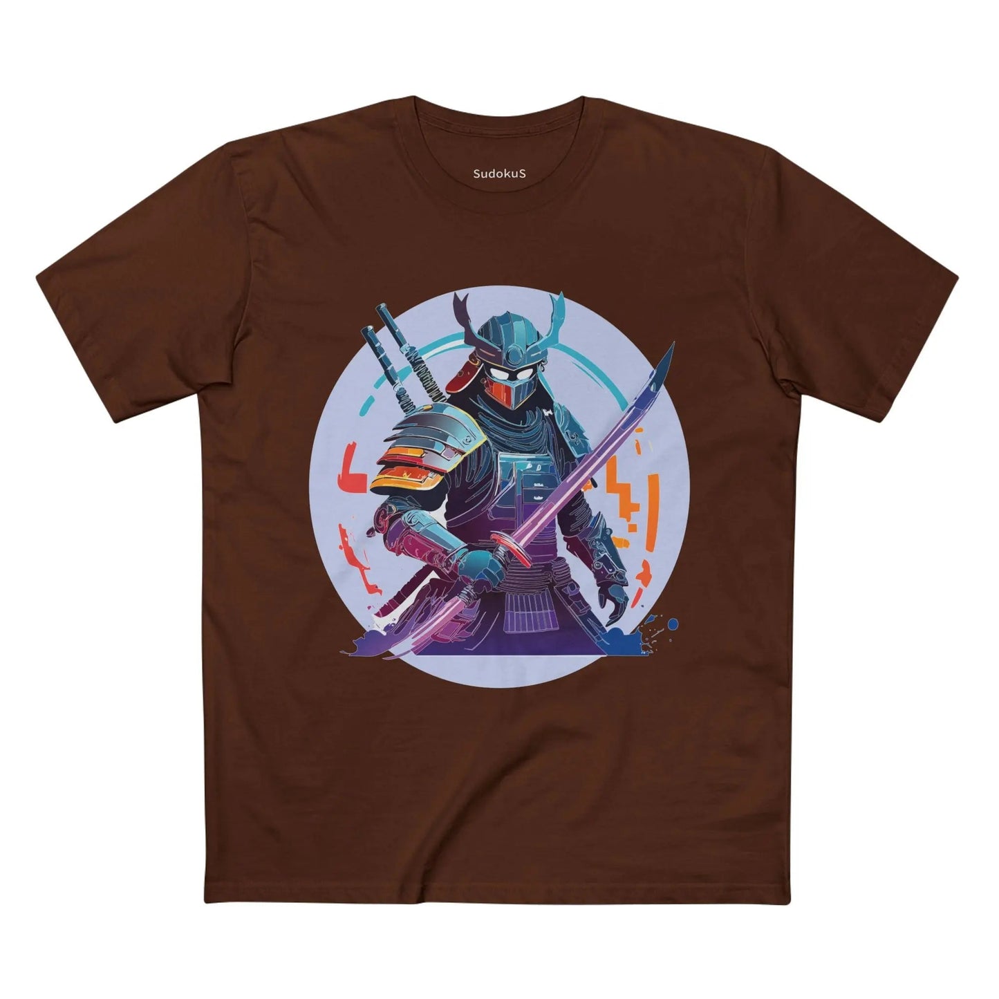 Samurai Graphic Unisex 100 Cotton Staple Tee 5