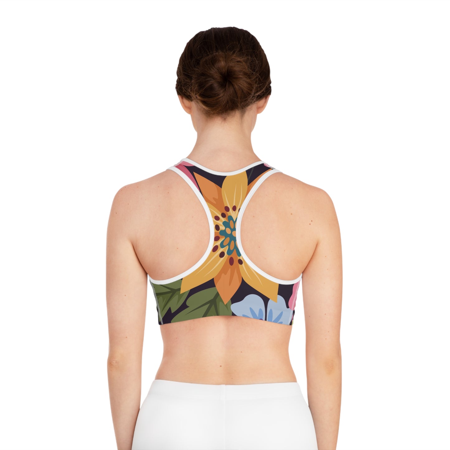 Sports Bra with Floral prints