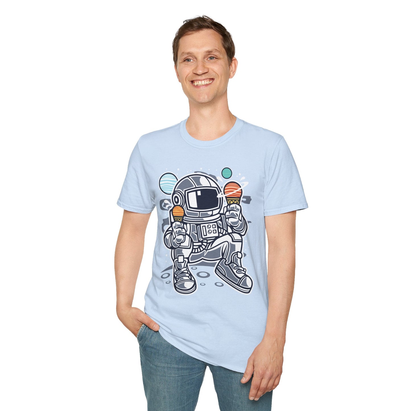 Cartoon T Shirt Animation T Shirt Funny Tee For Unisex Softstyle Gildan 64000 Graphic Design