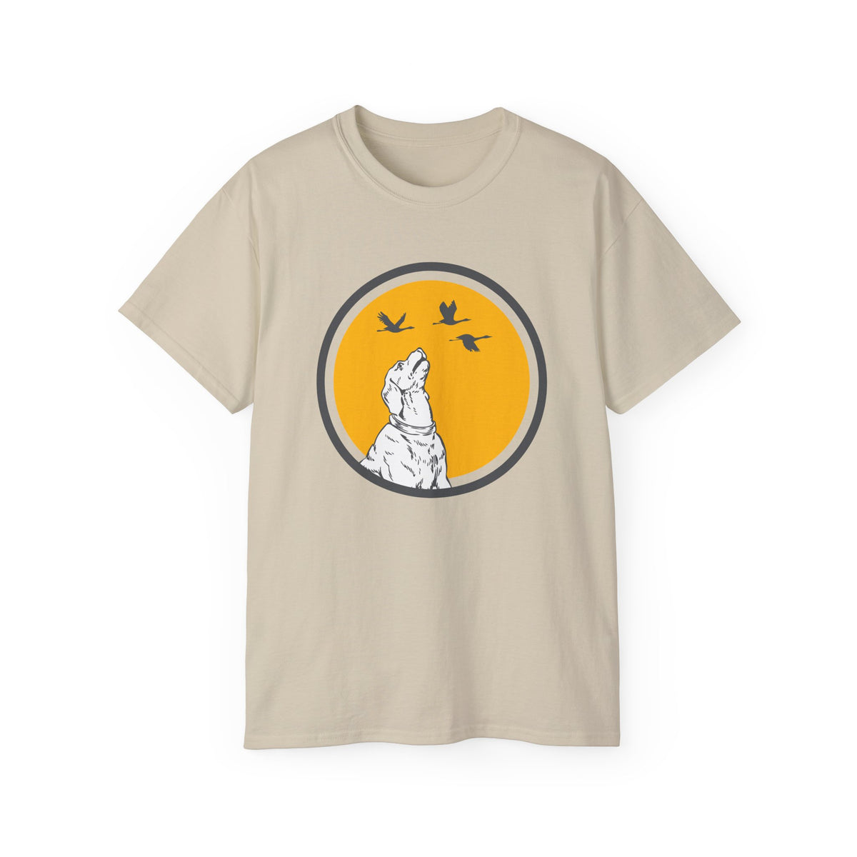 Howling Wolf Moon T-Shirt | Crescent Moon Graphic Tee