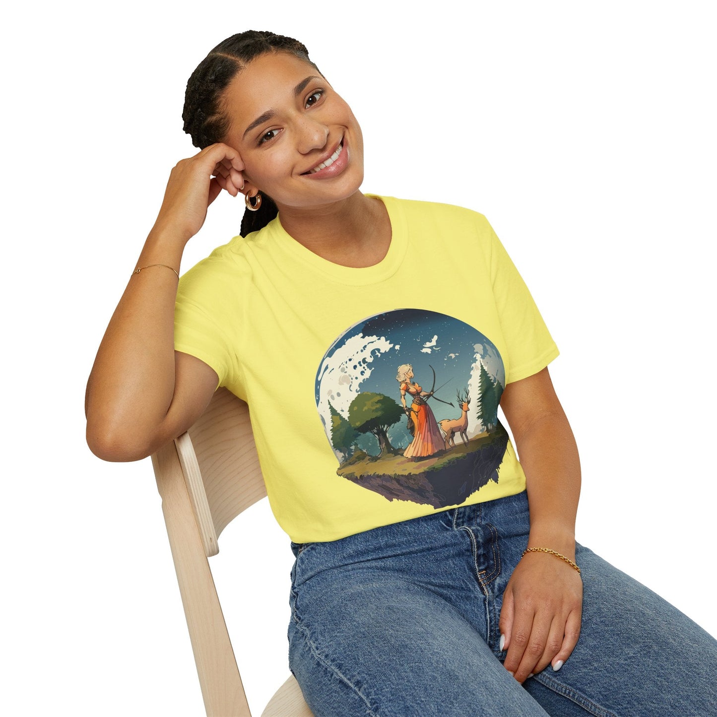 Womens Graphic T Shirts Ladies Art Design Shirt Softstyle Gildan 64000 Unisex Tee