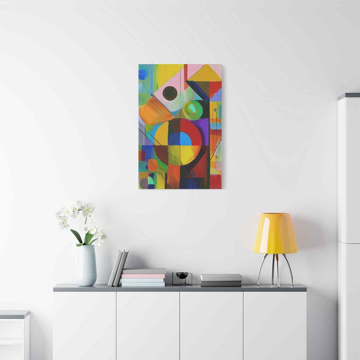Abstract Painting Print Canvas 20x24,20x30,20x60,24x30,24x32,24x36,30x40,32x48,36x48,40x60 Pine-Wood Inner Frame ABS-1