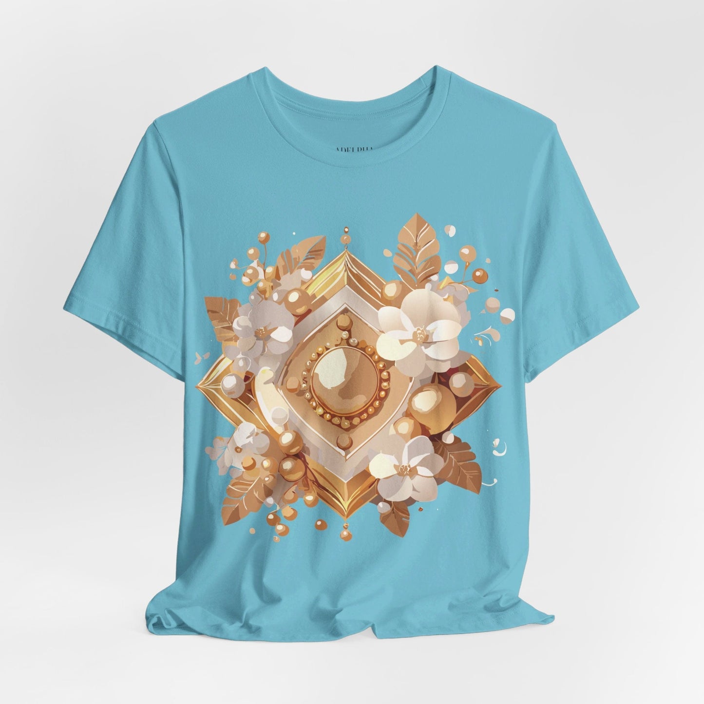 Jewelry Graphic Unisex 100 Cotton Vintage Treasure Art T-Shirt 28