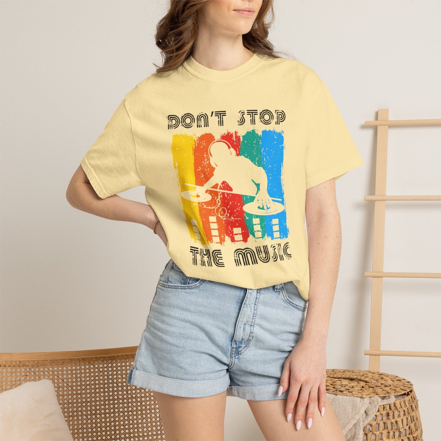 Music Graphic Design Unisex Cotton T-shirt 016