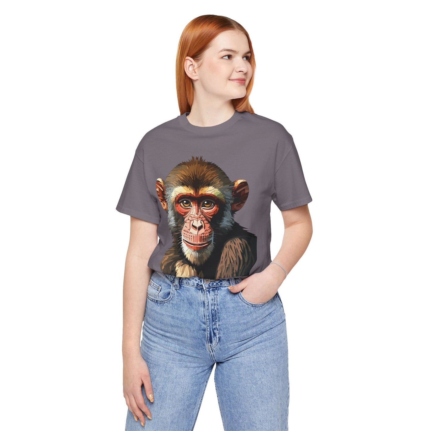 Unisex Animal Tee Shirt With Art Design Wildlife Graphic Gildan Softstyle 64000 Shirt