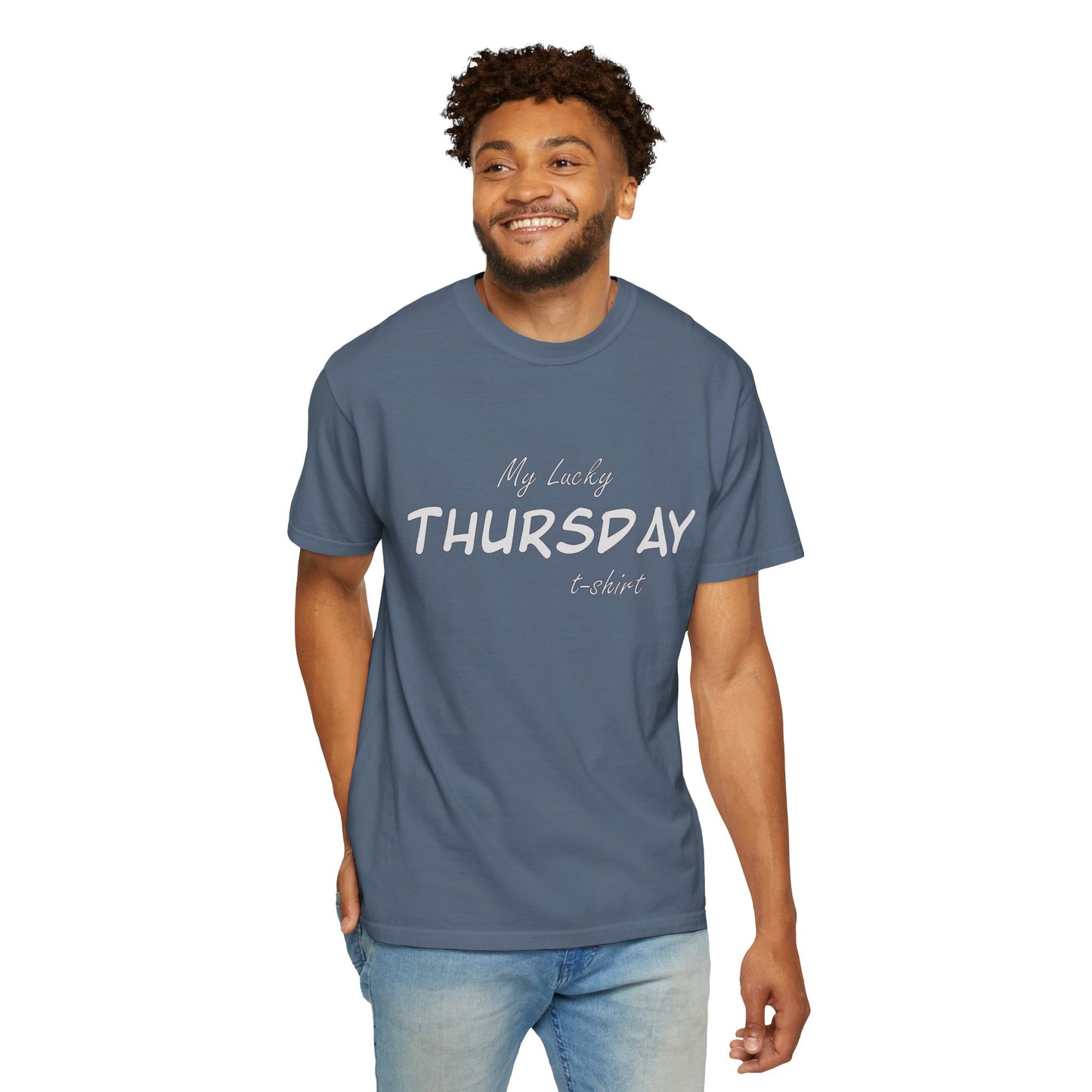 Unisex T-shirt with weekdays design