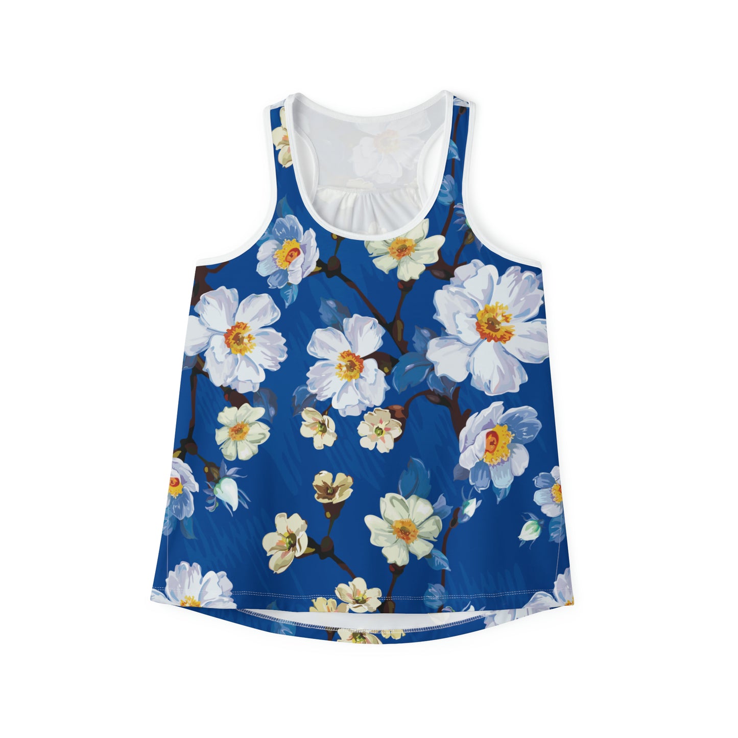 Camiseta de tirantes de verano con estampados florales