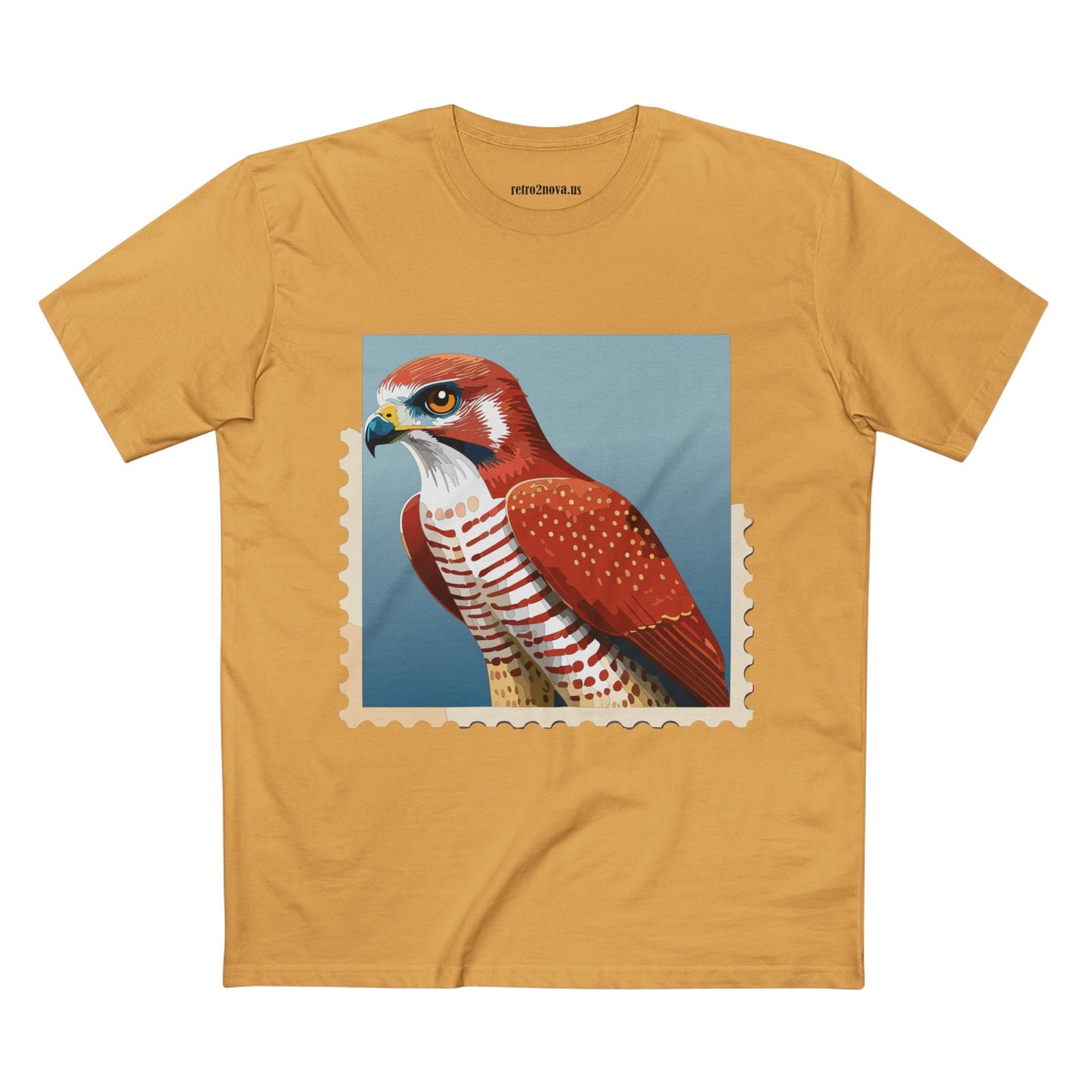 Postage Stamp Shirt Unisex Premium Cotton Tee With Original Art Design By Retro2Nova