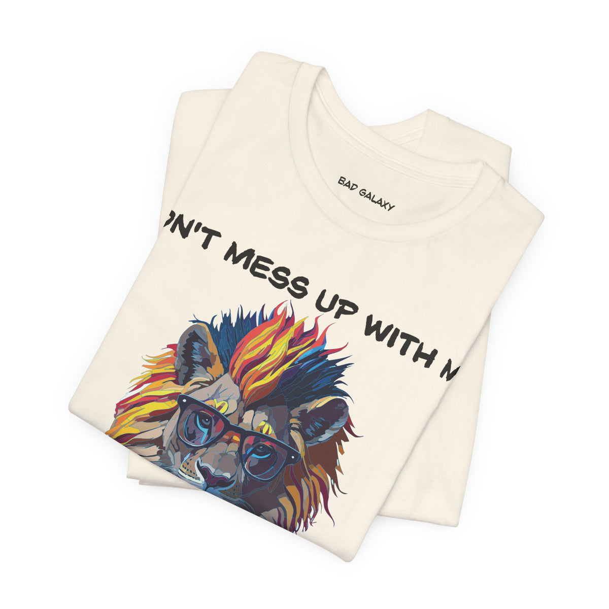 Animal Graphic Unisex Cotton Bella+Canvas Tee with Art Design b3