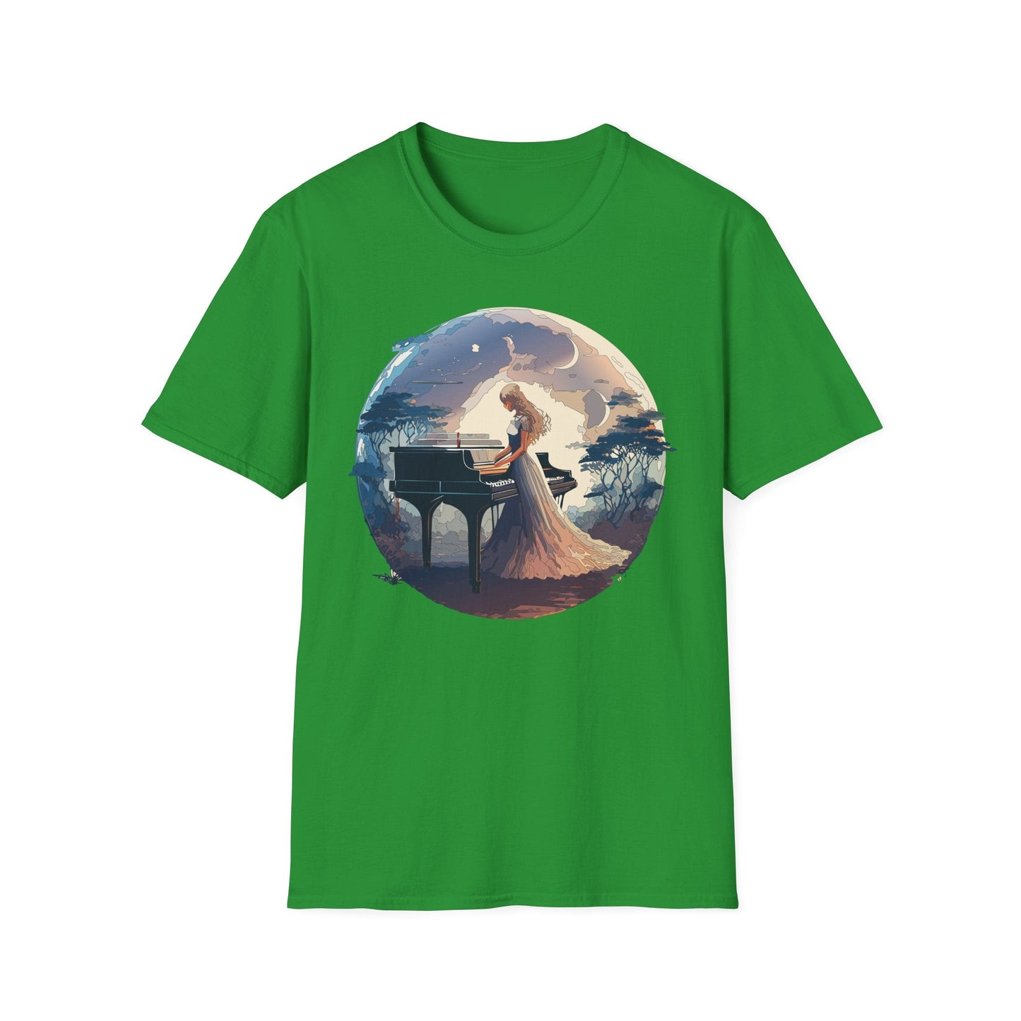 Womens Graphic T Shirts Art Design Shirt Unisex Softstyle Gildan 64000 Short Sleeve