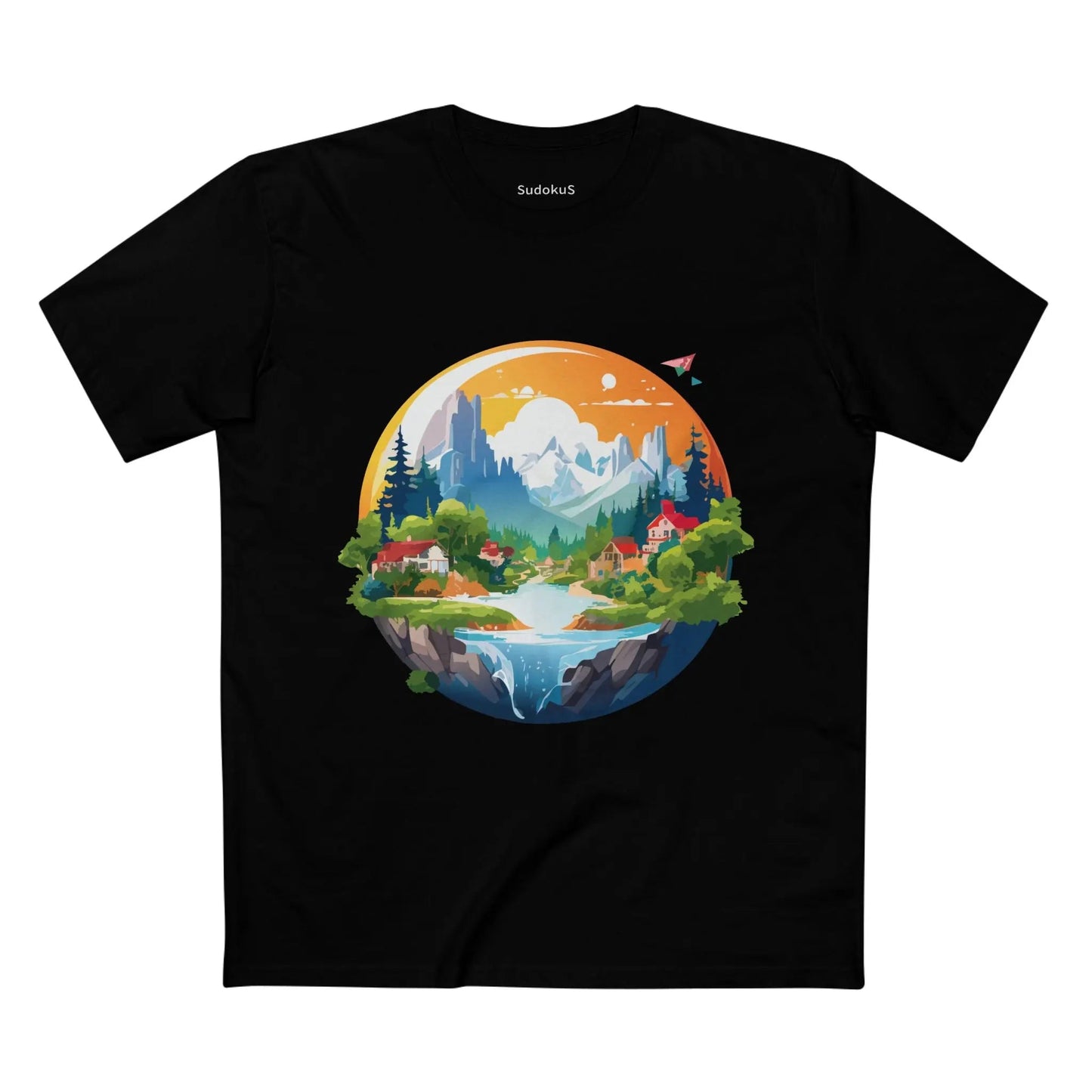 Fantasy Graphic Unisex 100 Cotton Staple Tee 8