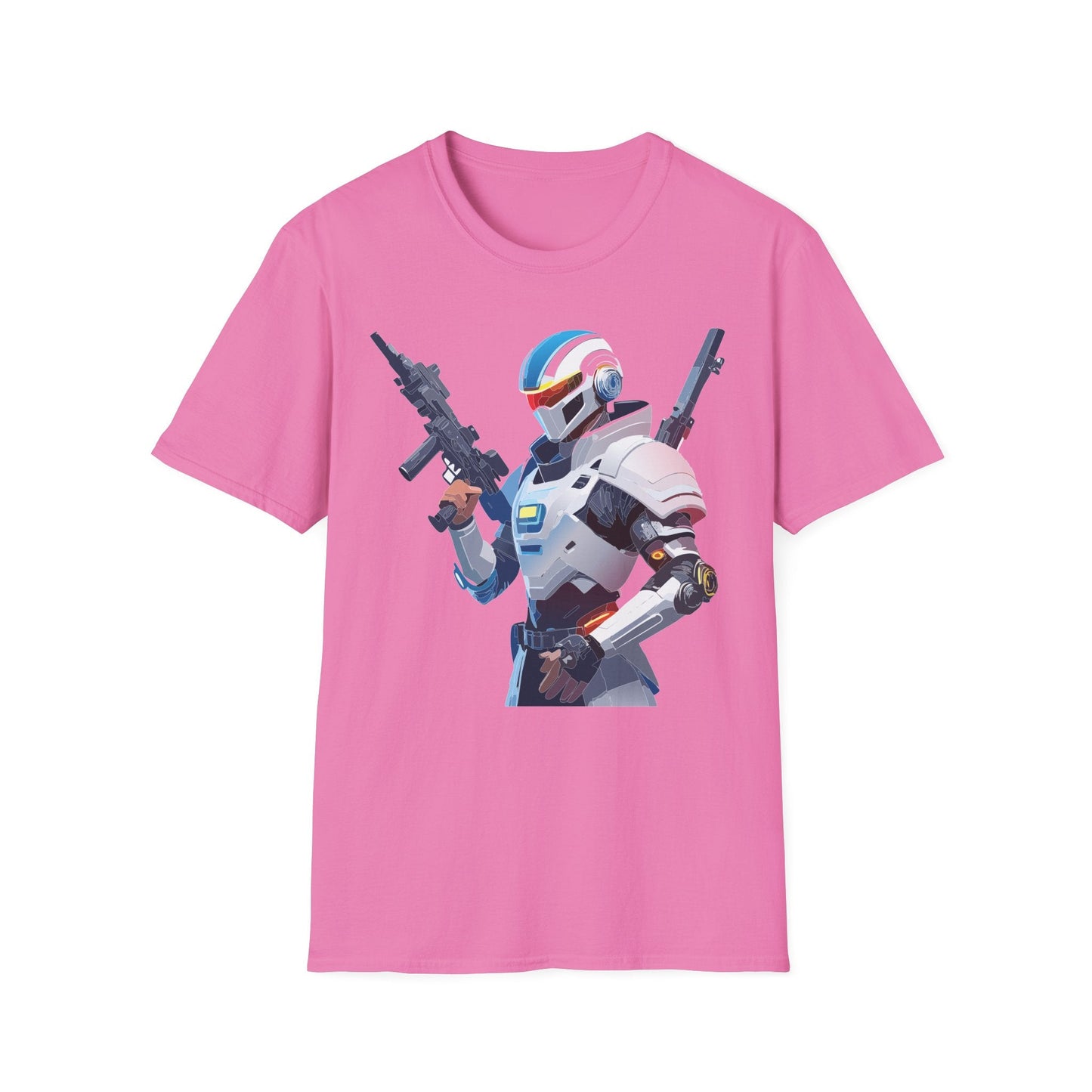 Robocop T Shirt Unisex Gildan Softstyle 64000 100 Percent Ring Spun Cotton Tee Premium
