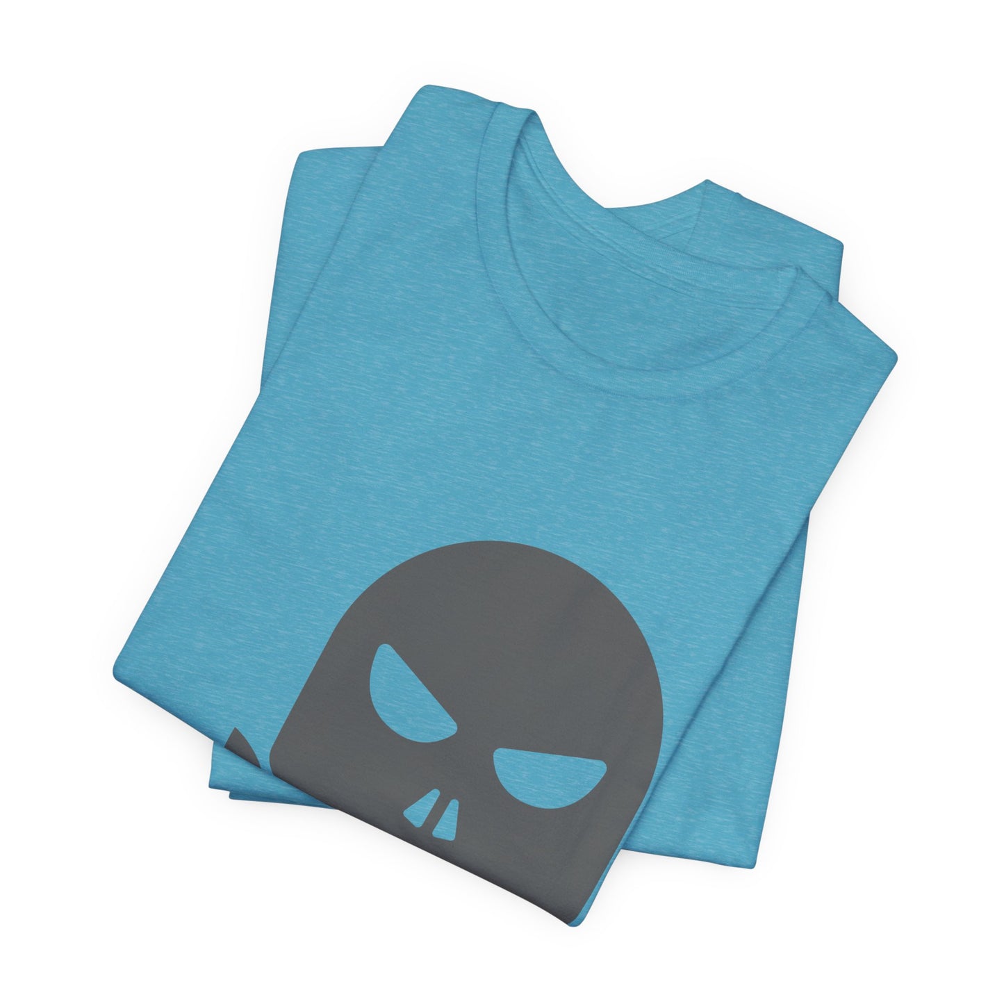 Unisex Cotton Tee Shirt with Skull