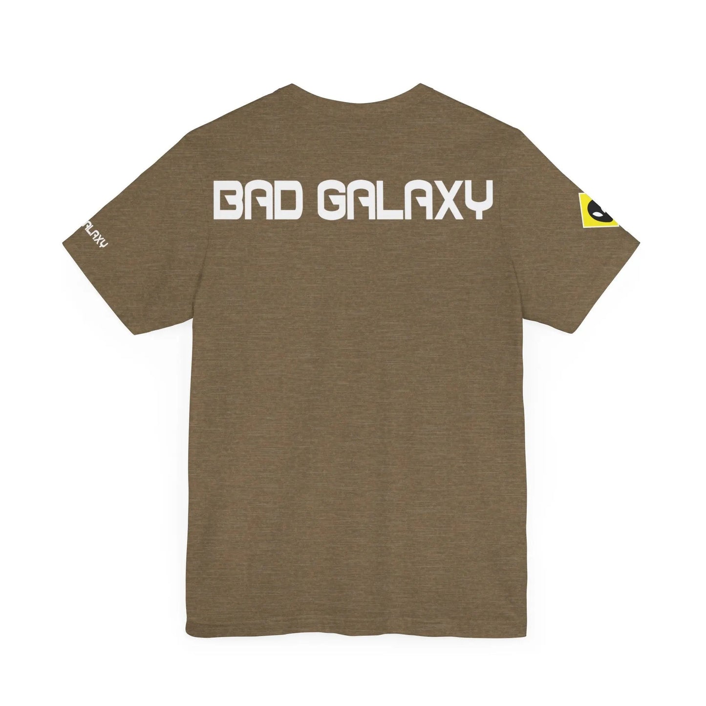 Tee Shirt With Alien From Bad Galaxy Lightweight 100 Percent Cotton Eco Friendly Inks Free Shipping