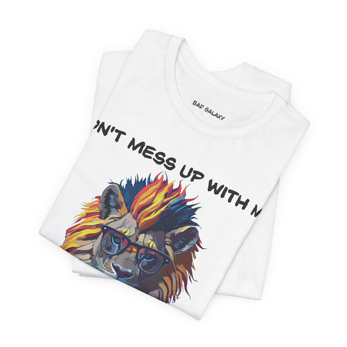 Animal Graphic Unisex Cotton Bella+Canvas Tee with Art Design b3