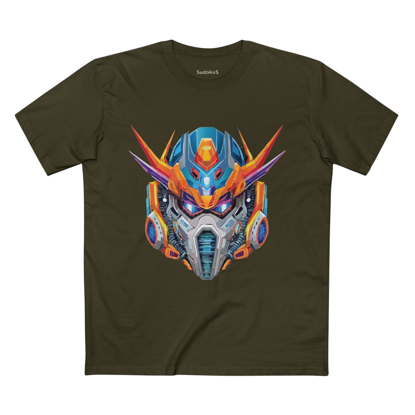 Cyborg Robot Graphic Unisex 100 Cotton Staple Tee 14