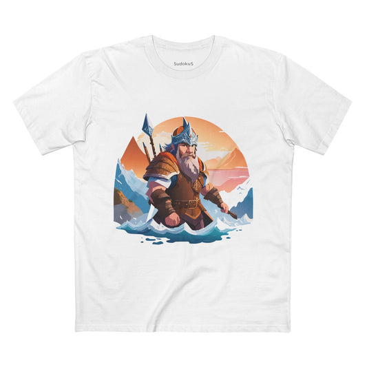 Viking Graphic Unisex 100 Cotton Staple Tee 26
