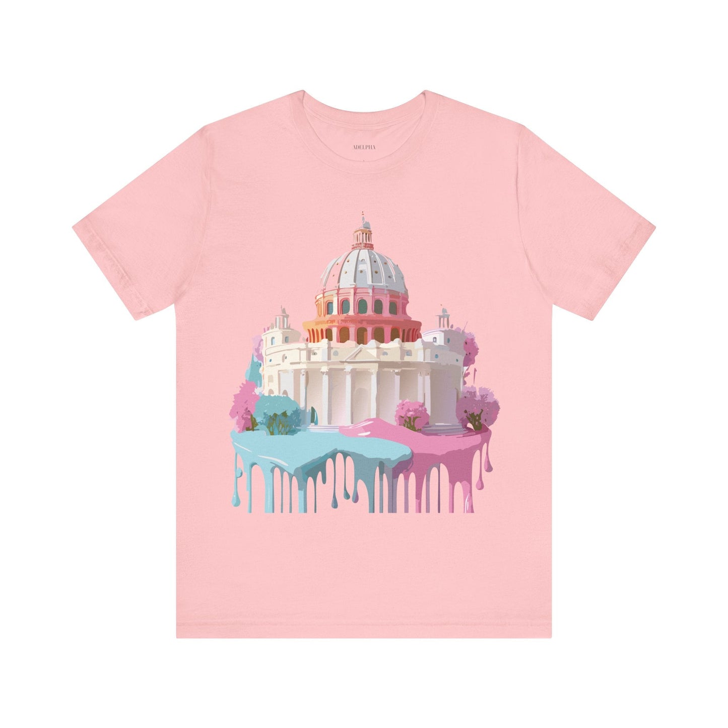 Adelpha Rome Tourist Shirt Unisex Graphic Tee With Vintage Art Design Comfortable Fit