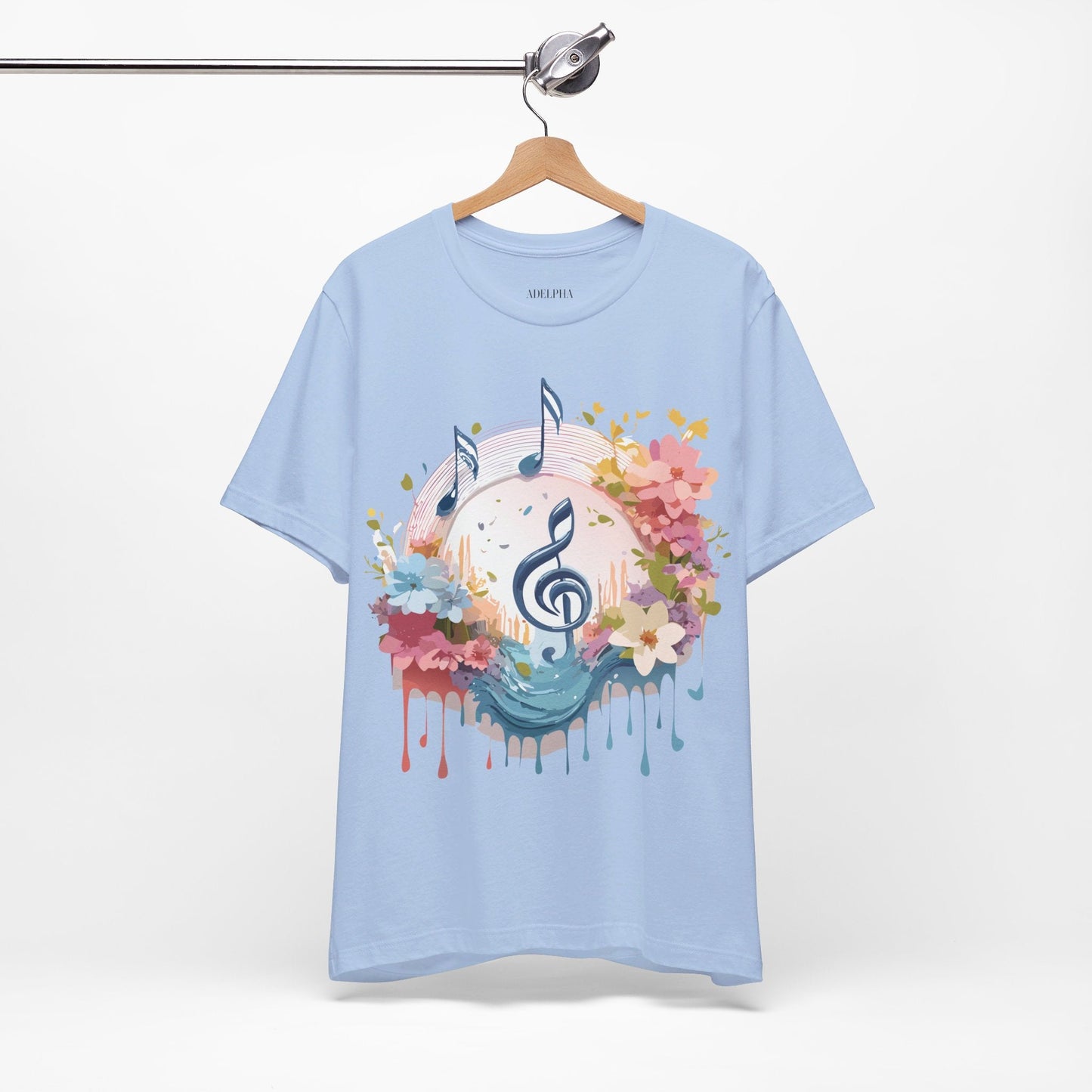 Adelpha Graphic T Shirt Unisex Music T Shirt With Vintage Artwork Premium Jersey Short Sleeve