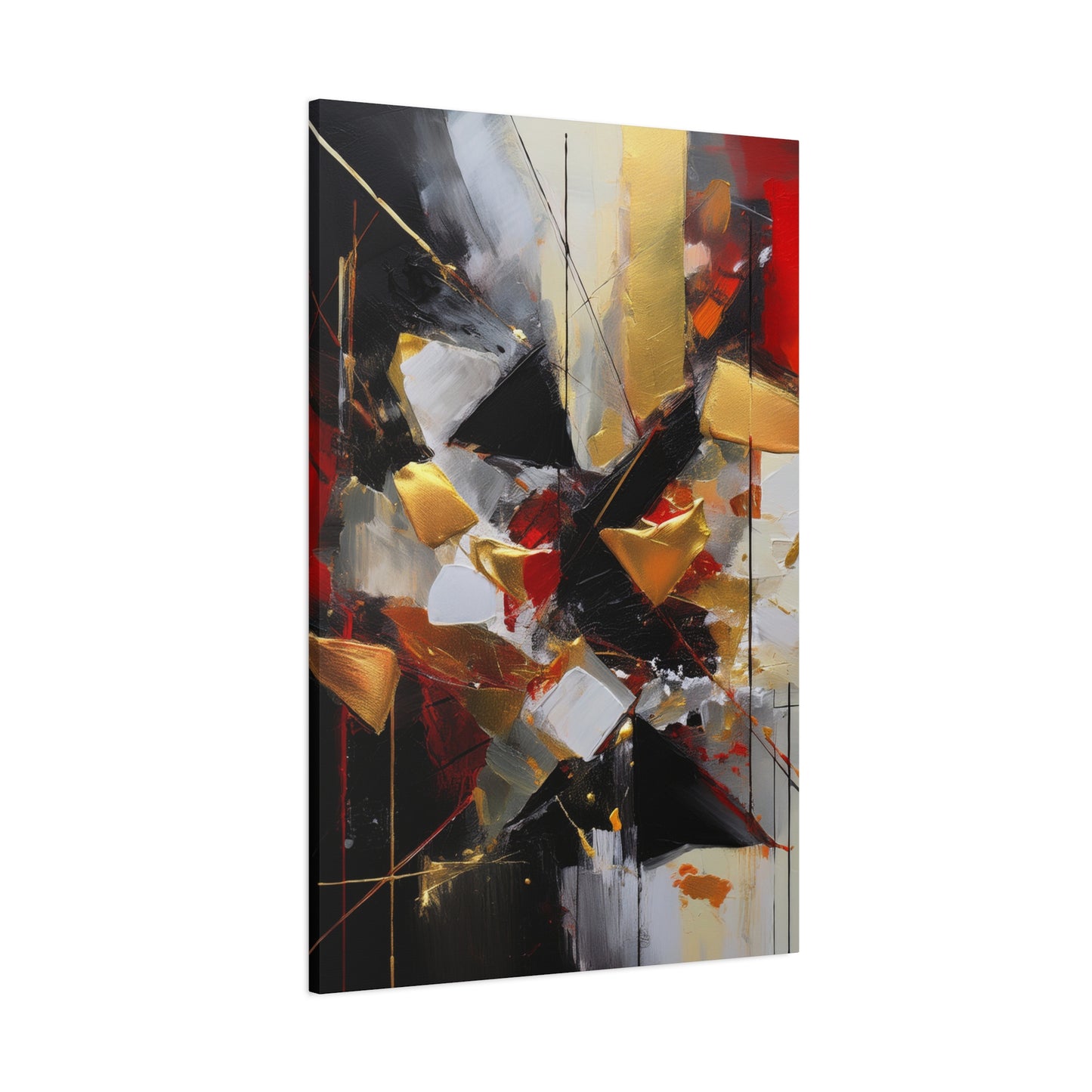 Abstract Oil Painting Print Canvas 20x24,20x30,24x30 24x32,24x36,30x40 32x48,36x48,40x60 Pine-Wood Inner Frame ABS-186
