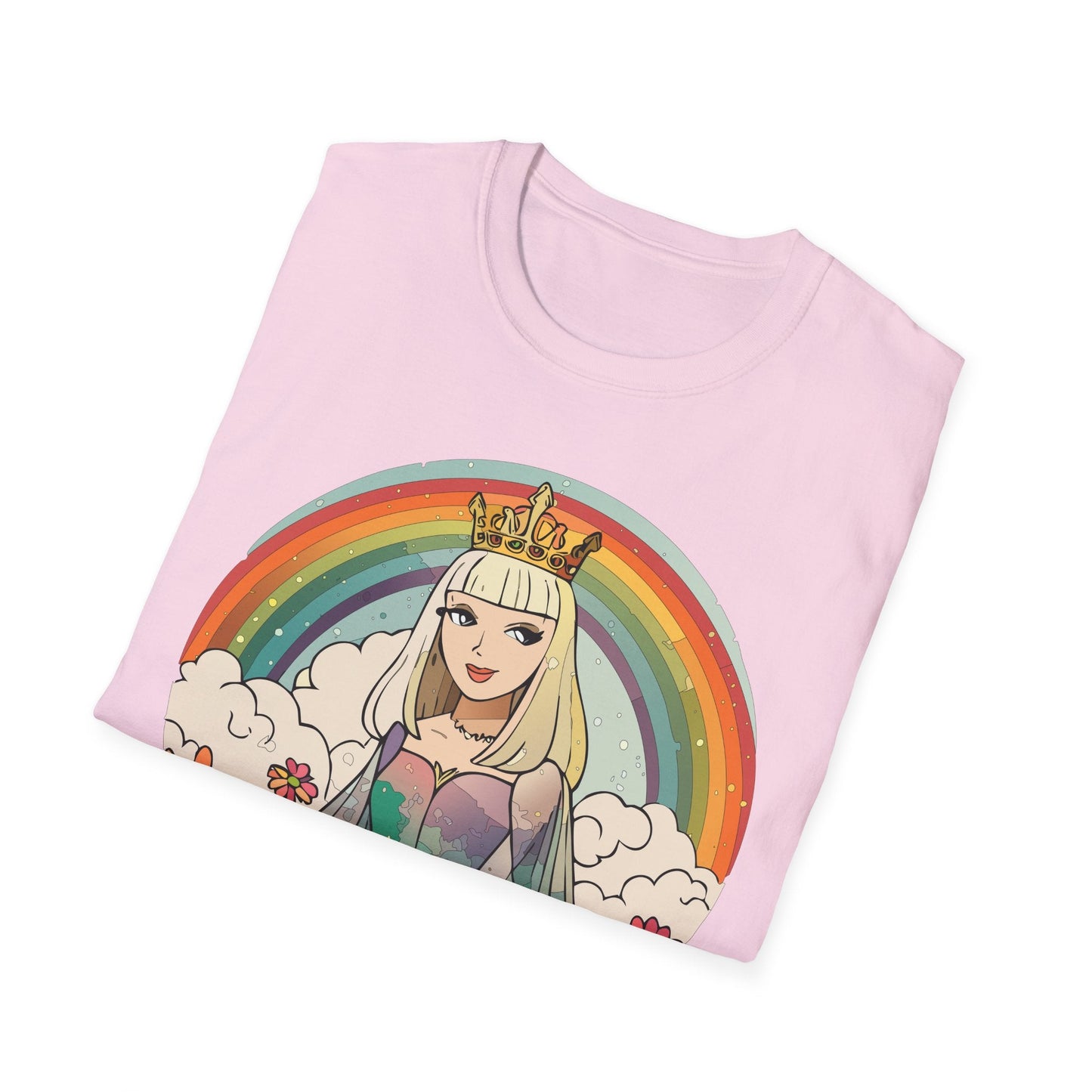Womens Graphic T Shirt Art Design Tee Softstyle 100 Percent Ring Spun Cotton Comfort