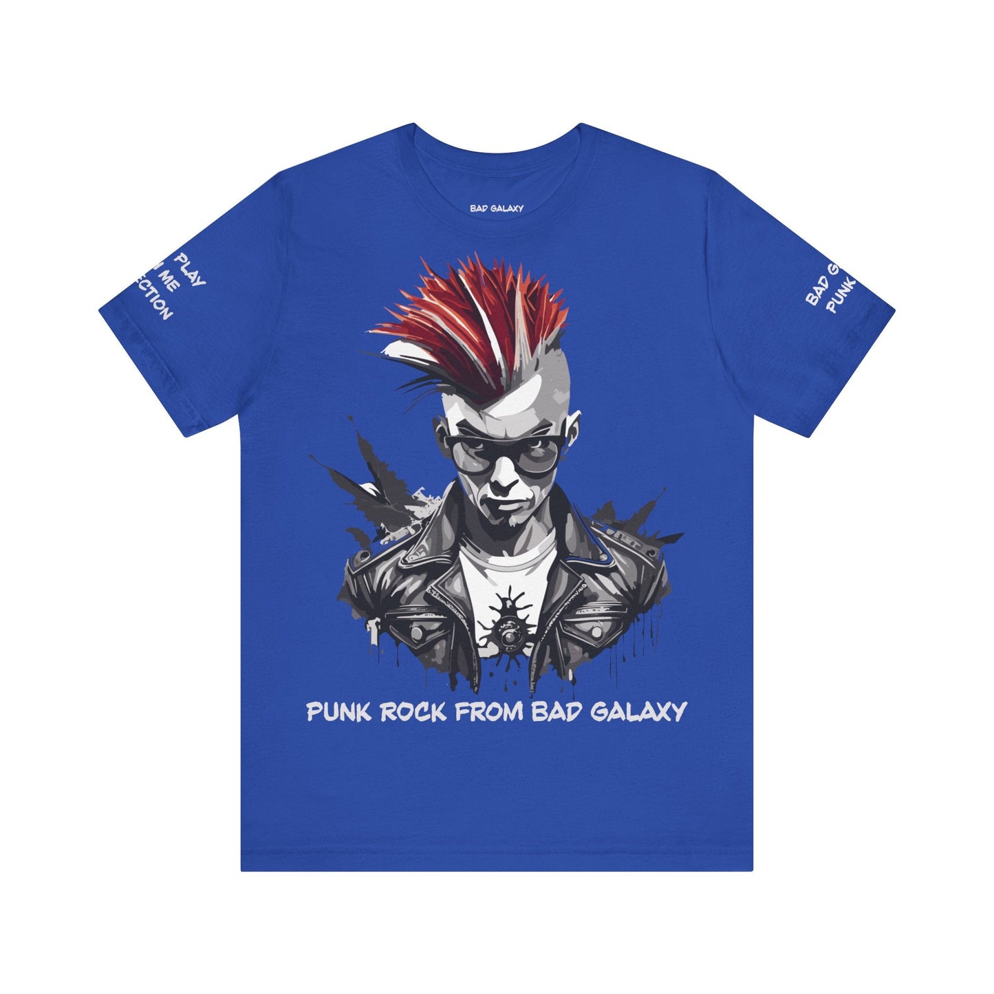 Punk Rock Tee Shirt Made To Order In USA With 100 Percent Cotton And Eco Friendly Inks